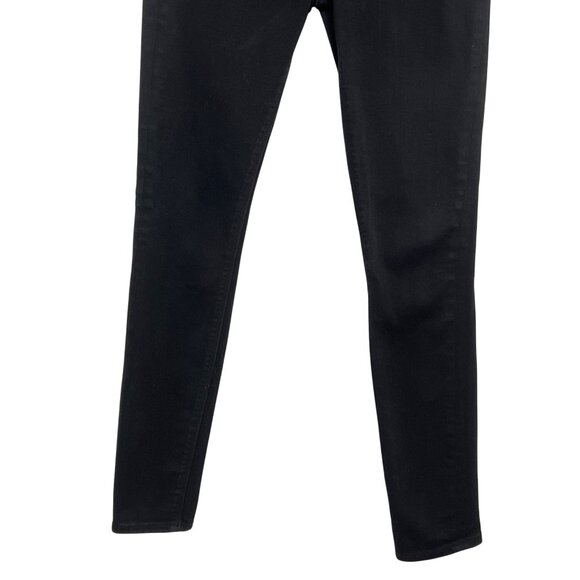 Express Women's Mid-Rise Black Jeans Ankle Legging Stretch 5 Pocket Size 4 - Picture 12 of 15